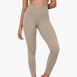 High-Waisted Tan Leggings